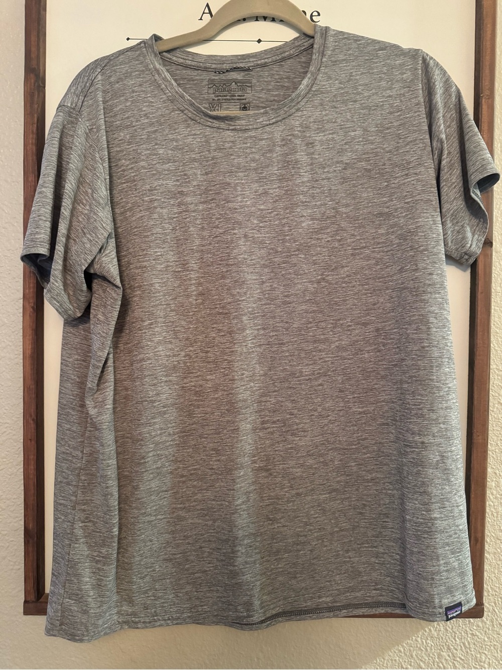 Patagonia Women’s Heather Grey Short-Sleeve Crew Tee